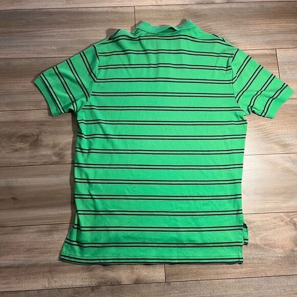 Polo Ralph‎ Lauren Green Casual Polo Shirt Men Large Bin I-31 - Picture 4 of 4